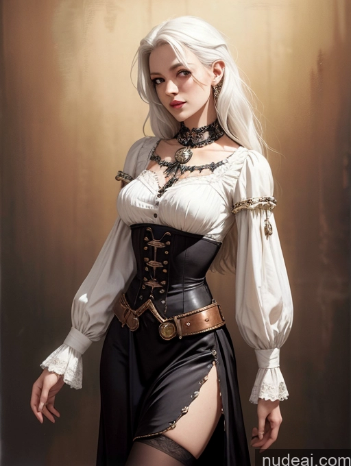 related ai porn images free for White Hair Skin Detail (beta) Blouse Dress Long Skirt Steampunk Stockings Victorian Jewelry Detailed Dark_Fantasy_Style Art By Boris Vallejo Boris Vallejo Art Style Fantasy Style Jeff Easley Fr4z3tt4