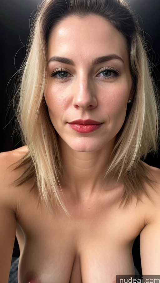 related ai porn images free for Woman One Small Tits Beautiful Lipstick 40s Blonde White Close-up View Detailed Cumshot Mountains Fairer Skin Dark Lighting