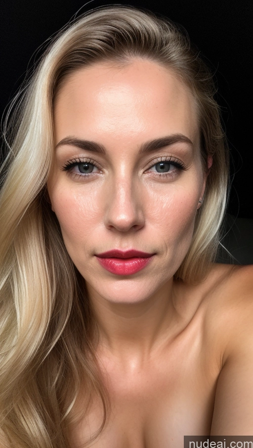 related ai porn images free for Woman One Small Tits Beautiful Lipstick 40s Blonde White Close-up View Detailed Cumshot Mountains Fairer Skin Dark Lighting