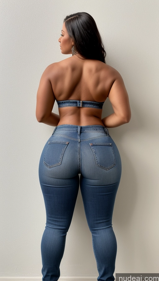 related ai porn images free for Athlete Perfect Boobs Big Ass Big Hips Jeans Front View