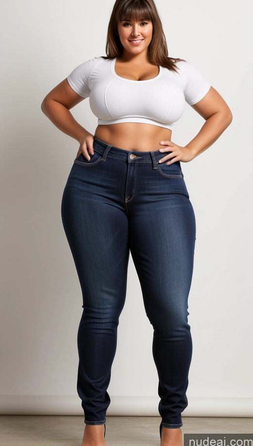 related ai porn images free for Athlete Perfect Boobs Big Ass Big Hips Jeans Front View Bangs Chubby