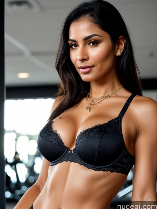 related ai porn images free for Woman One Perfect Boobs 30s Sexy Face Black Hair Indian Skin Detail (beta) Pearl Jewelry Dark Lighting Detailed Bra Gym Working Out