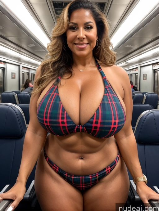 related ai porn images free for One Busty Huge Boobs Thick Tanned Skin Front View Microkini Thong Latina Lumberjack 60s Train