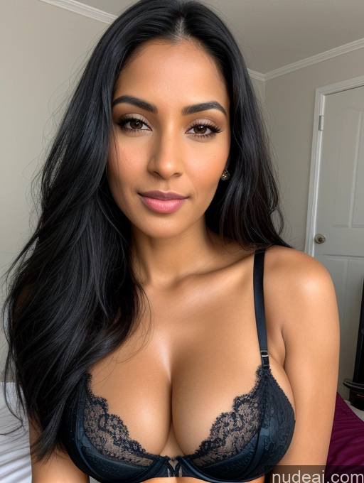 related ai porn images free for Woman One 30s Sexy Face Black Hair Indian Skin Detail (beta) Bedroom Bra Dark Lighting Detailed Perfect Boobs