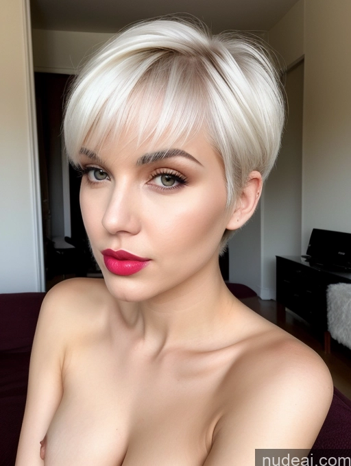 related ai porn images free for Woman One Perfect Boobs Sunglasses Beautiful Small Tits Skinny Fairer Skin Oiled Body Short 20s Seductive Pouting Lips Sexy Face White Hair Short Hair Front View Spreading Legs Nude
