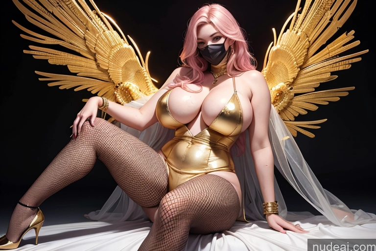 related ai porn images free for Pink Hair Detailed Huge Boobs Tall Fairer Skin Oiled Body Korean Gold Jewelry Bright Lighting Long Legs One Spreading Legs 40s Chubby Transparent Fat Face Mask Fishnet Sci-fi Armor Lingerie Model Front View