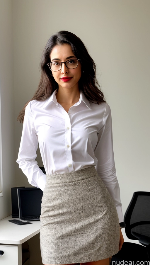 related ai porn images free for Glasses Small Ass Skinny Short Pubic Hair Fairer Skin 20s Seductive Indian Micro Skirt Secretary Shirt Small Tits Lipstick Messy Office
