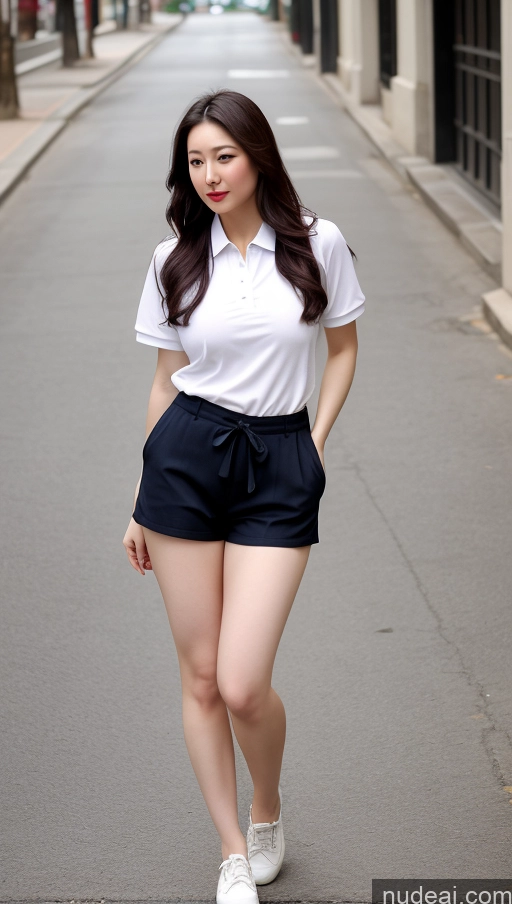 related ai porn images free for Short Fairer Skin 20s Seductive Lipstick Perfect Boobs Big Ass Thick Woman Short Shorts Polo Korean Street Long Hair