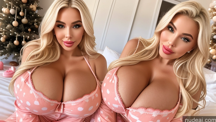 related ai porn images free for Bimbo Two Swedish Busty Huge Boobs Pajamas Lipstick