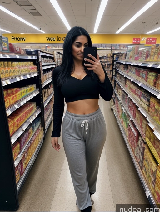 related ai porn images free for Woman One Perfect Boobs 30s Sexy Face Black Hair Indian Soft + Warm Grocery Face Mask Detailed Dark Lighting Pajamas Jeans Boots Crop Top
