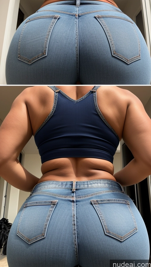 related ai porn images free for Athlete Perfect Boobs Big Ass Big Hips Jeans Front View