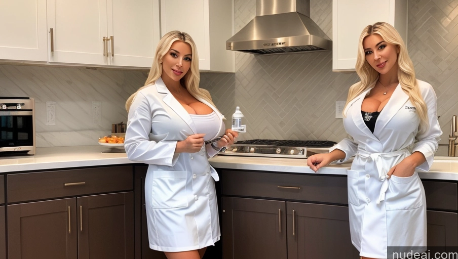 related ai porn images free for Two Huge Boobs Bimbo Lab Coat Kitchen