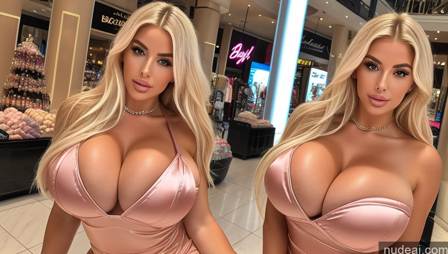 related ai porn images free for Huge Boobs Bimbo Front View Mall Satin