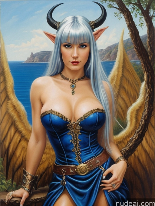 related ai porn images free for Perfect Boobs Long Hair White Hair White Hair Bangs Bangs Malaysian Painting Blouse Long Skirt Steampunk Victorian Jewelry Detailed High Elf Archer \(golbin Slayer!\) Topless Woman Breasts Dark_Fantasy_Style Art By Boris Vallejo Boris Vallejo Art Style Fantasy Style Jeff Easley Deep Blue Eyes Succubus