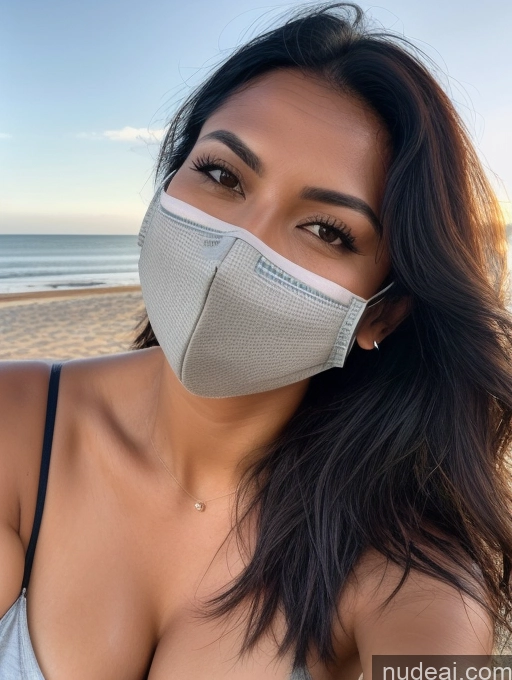 related ai porn images free for Woman One Perfect Boobs 30s Sexy Face Black Hair Indian Skin Detail (beta) Beach Face Mask Dark Lighting Detailed Shirt Stylish