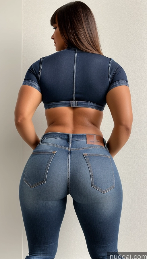 related ai porn images free for Athlete Perfect Boobs Big Ass Big Hips Jeans Front View Bangs