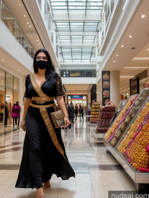related ai porn images free for Woman One Perfect Boobs 30s Sexy Face Black Hair Indian Surrealist Mall Face Mask Traditional