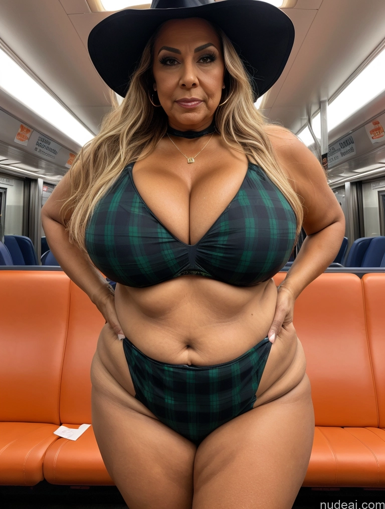 related ai porn images free for One Busty Huge Boobs Thick Tanned Skin Front View Microkini Thong Latina 70s Lumberjack Halloween Train