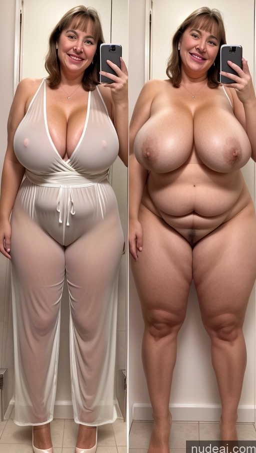 related ai porn images free for Milf One Huge Boobs Big Ass Big Hips Pubic Hair Fairer Skin 80s Brunette Bangs White Mirror Selfie Bathroom Jumpsuit Underwear Cleavage Front View Happy Seductive Fat Transparent Onoff