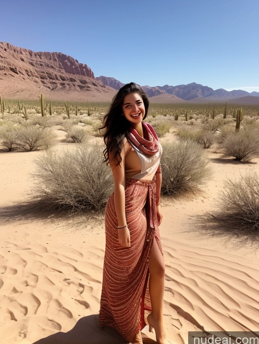 related ai porn images free for Woman One Perfect Boobs Beautiful Lipstick Big Hips Fairer Skin 18 Happy Black Hair Long Hair Arabic Desert Front View Dress Scarf Shirt Long Skirt