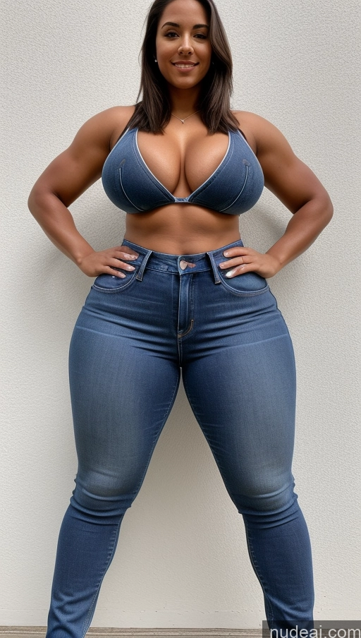 related ai porn images free for Athlete Big Ass Big Hips Perfect Boobs Abs Jeans Front View