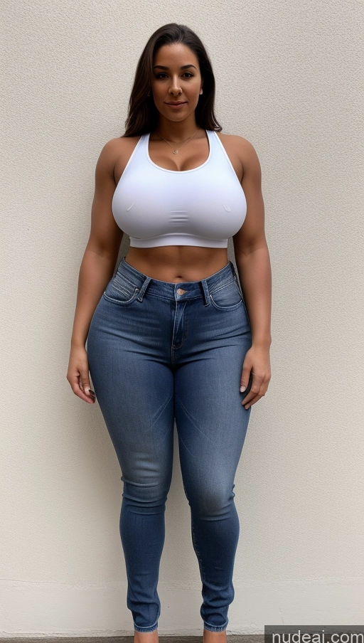 related ai porn images free for Athlete Big Ass Big Hips Perfect Boobs Abs Jeans Front View