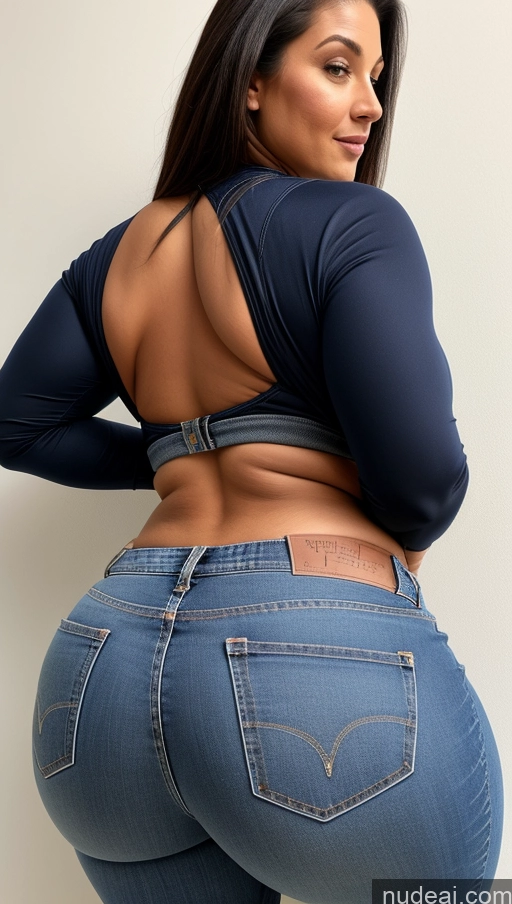related ai porn images free for Athlete Big Ass Big Hips Perfect Boobs Jeans Front View