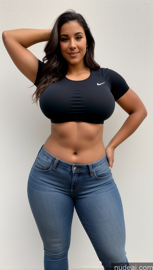 related ai porn images free for Athlete Big Ass Big Hips Perfect Boobs Jeans Front View