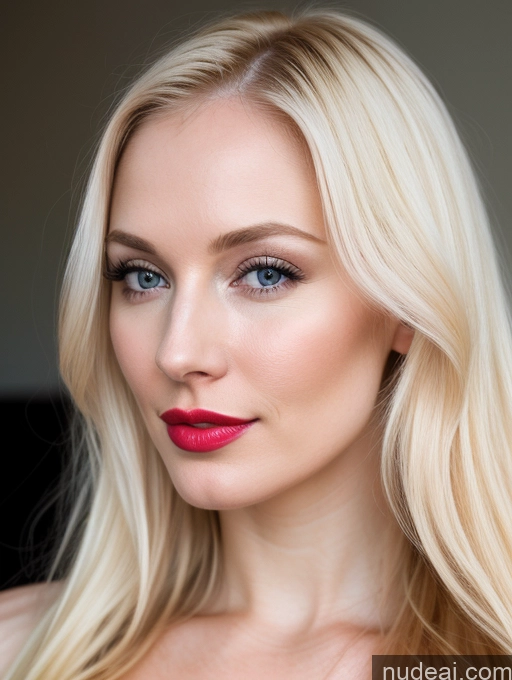 related ai porn images free for Woman Beautiful Lipstick Fairer Skin Blonde Russian Close-up View Detailed Long Hair 30s