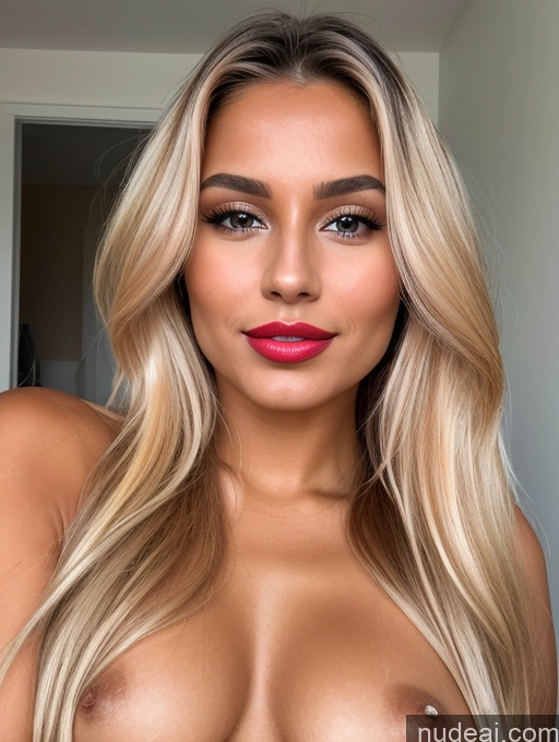 related ai porn images free for Woman Beautiful Lipstick Blonde Russian Close-up View Detailed Tanned Skin 20s Long Hair