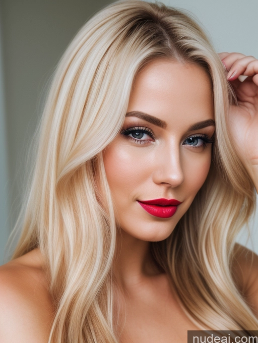 related ai porn images free for Woman Beautiful Lipstick Blonde Russian Close-up View Detailed 20s Long Hair