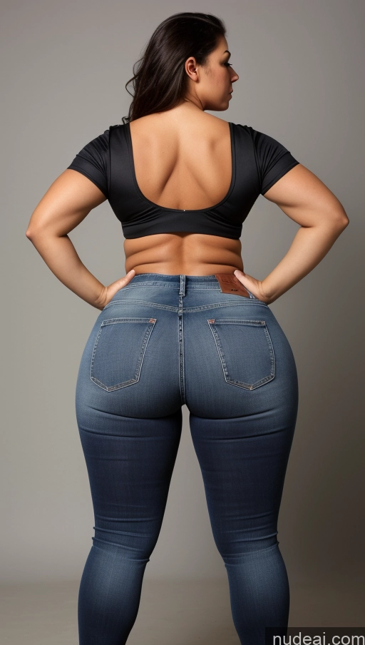 related ai porn images free for Athlete Perfect Boobs Big Ass Big Hips Jeans Front View