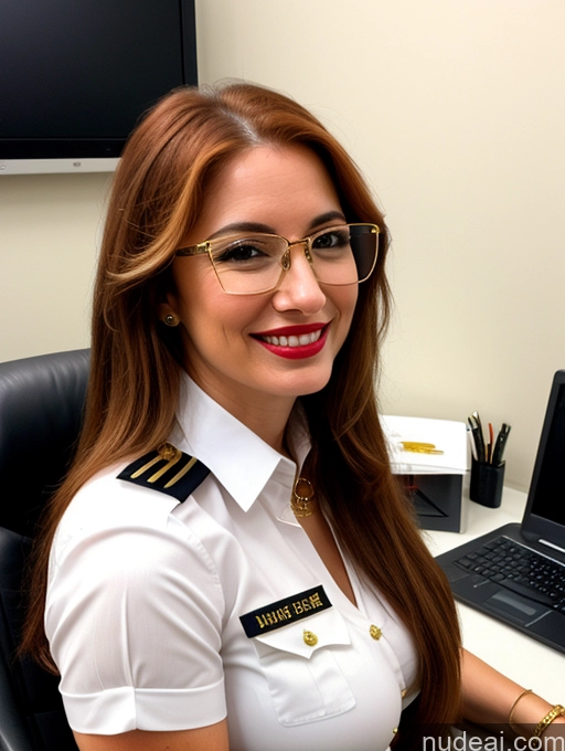 related ai porn images free for Woman One Perfect Boobs Beautiful Glasses Lipstick Pregnant Fairer Skin Short Perfect Body 30s Happy Ginger Long Hair Latina Front View Gold Jewelry Pilot Office