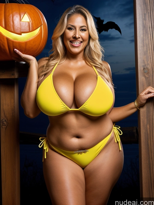 related ai porn images free for One Busty Huge Boobs Thick Tanned Skin Front View Microkini Thong Halloween Brazilian 70s Laughing Lumberjack