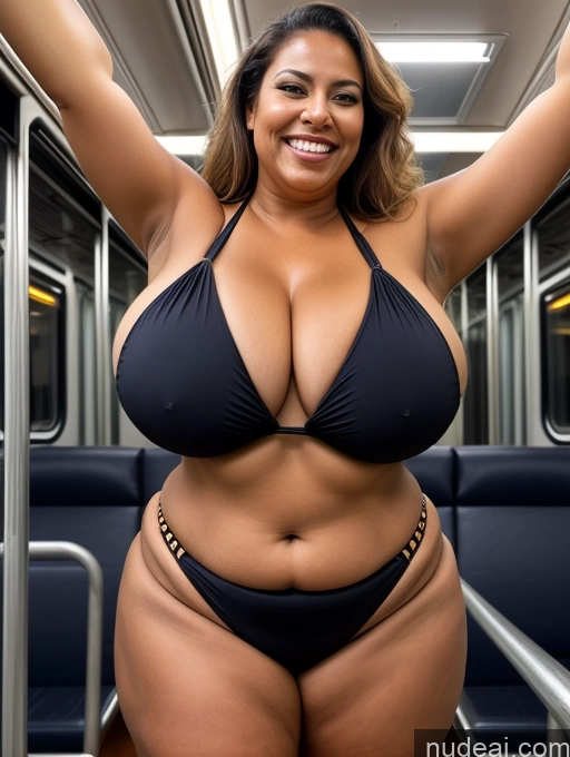 related ai porn images free for One Busty Huge Boobs Thick Tanned Skin Front View Microkini Thong Halloween Laughing Polynesian 60s Lumberjack Train