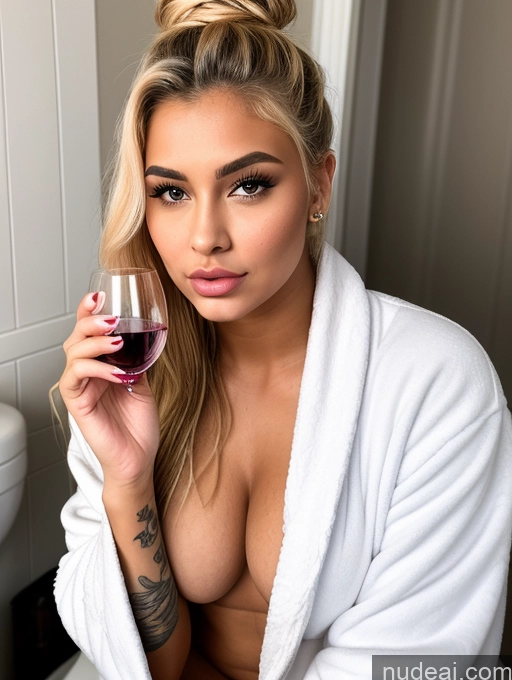 related ai porn images free for Beautiful Tattoos Chubby Tanned Skin Blonde Pouting Lips Hair Bun Wine Small Tits Bathrobe Bathroom Sorority 18