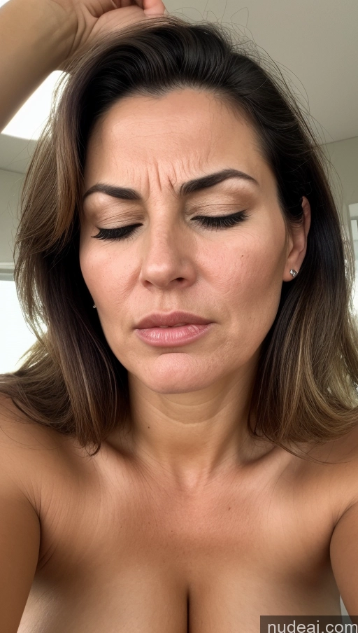 related ai porn images free for Milf Two Beautiful Thick Chubby Cumshot Nude Detailed 40s Front View Blonde Teacher White Serious Orgasm Seductive Shocked Angry Sexy Face