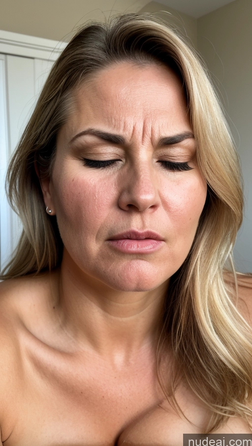 related ai porn images free for Milf Two Beautiful Thick Chubby Cumshot Nude Detailed 40s Front View Blonde Teacher White Serious Orgasm Seductive Shocked Angry Sexy Face