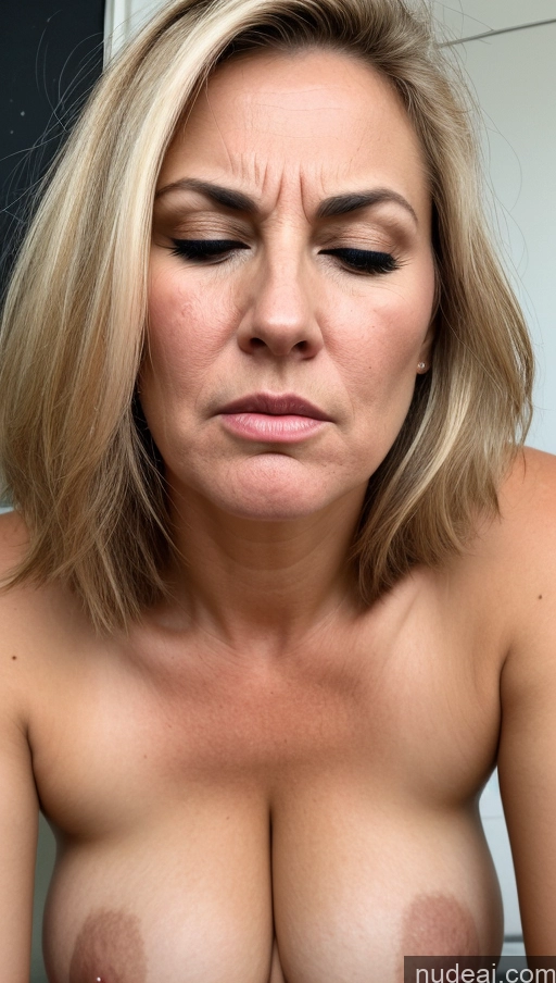 related ai porn images free for Milf Two Beautiful Thick Chubby Cumshot Nude Detailed 40s Front View Blonde Teacher White Serious Orgasm Seductive Shocked Angry Sexy Face