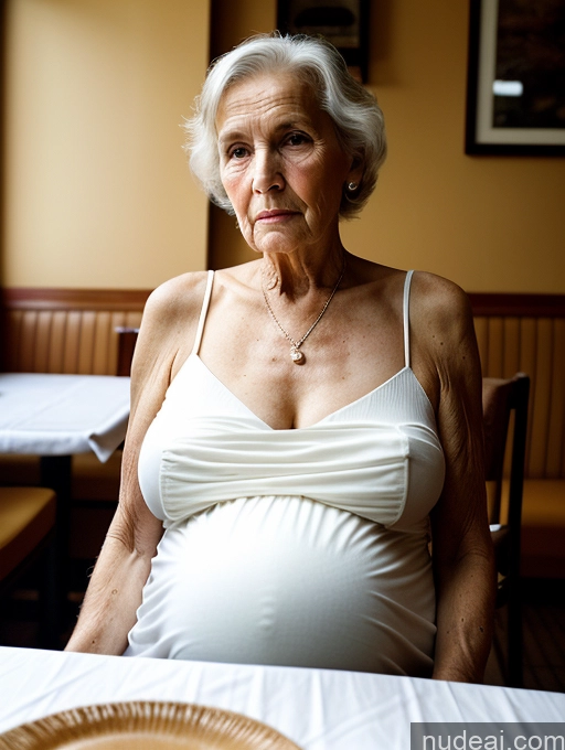 related ai porn images free for One Pregnant Serious White Close-up View 80s Skinny Small Tits Restaurant Dress