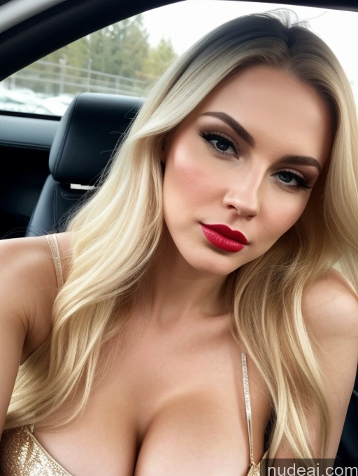 related ai porn images free for Woman Fairer Skin Long Hair Close-up View Beautiful Car Perfect Boobs Lipstick Perfect Body 20s Pouting Lips Blonde Russian Dress Latex Cleavage Sexy Face