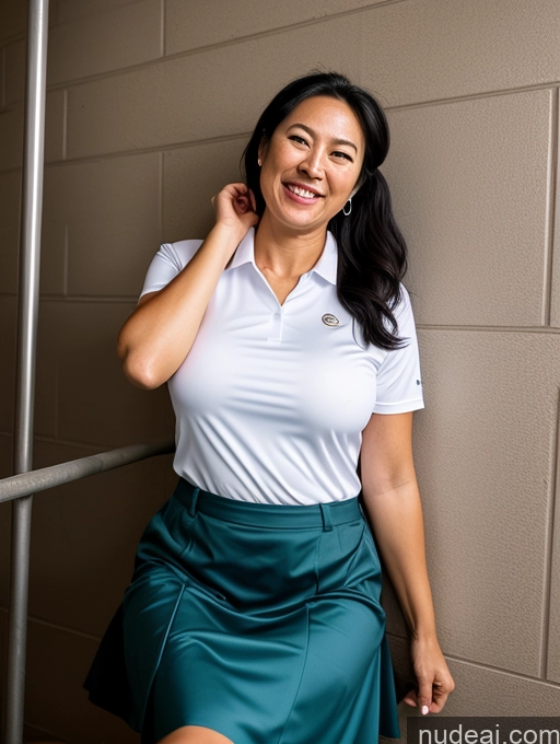 related ai porn images free for Tall Busty Black Hair Asian Dress Golf Long Skirt Satin Ponytail 60s Prison Happy Ahegao Two