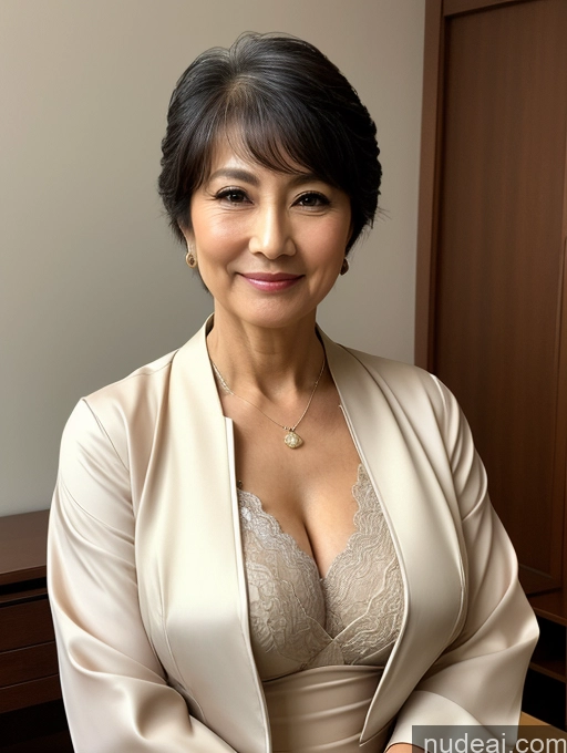 related ai porn images free for Woman Perfect Boobs Beautiful Perfect Body 70s Pixie Blouse Bra Jacket Professor Secretary Stylish Suit Traditional Cleavage Detailed Japanese