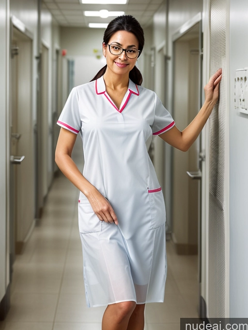 related ai porn images free for Black Hair Dress Ponytail Polo Blouse Two Glasses Chemise Skinny Busty Nurse Transparent 50s Hospital Dutch