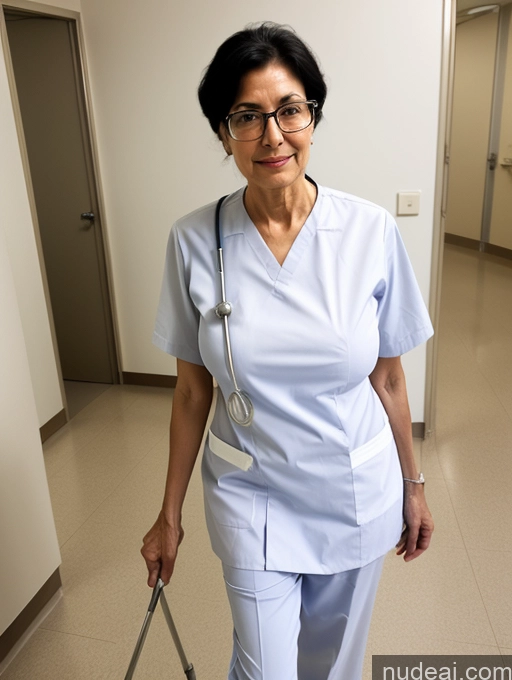 related ai porn images free for 70s Busty Long Legs Glasses Black Hair Hospital Nurse Simple Turkish Skinny Spreading Legs