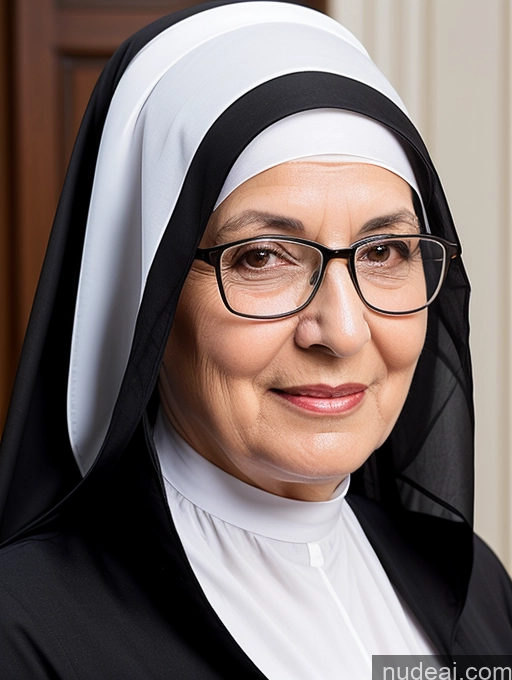 related ai porn images free for 70s Busty Glasses Black Hair Simple Turkish Tall Nun