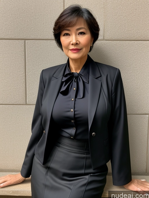 related ai porn images free for Woman Perfect Boobs Beautiful Perfect Body 70s Pixie Jacket Professor Secretary Stylish Suit Traditional Detailed Chinese Busty Dark Lighting Blouse Casual