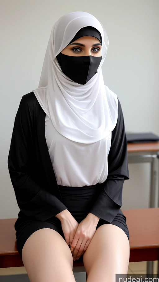 related ai porn images free for Short Pubic Hair Fairer Skin 20s Serious Seductive Indian Spreading Legs Niqab Teacher