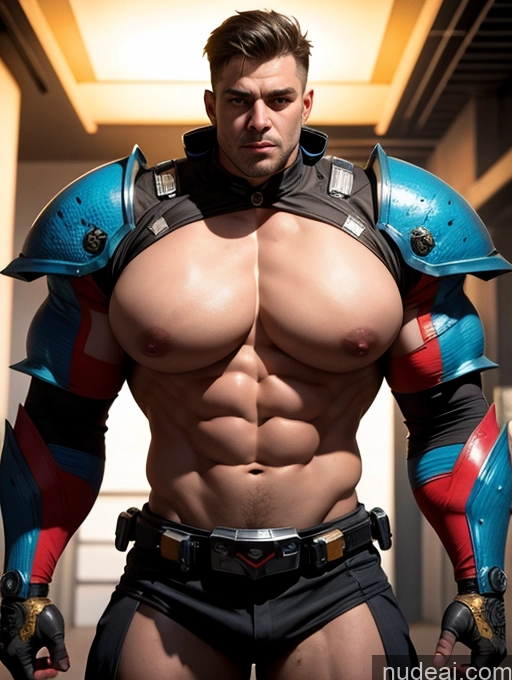 related ai porn images free for Bodybuilder Huge Boobs Abs Thick 3d Sci-fi Armor