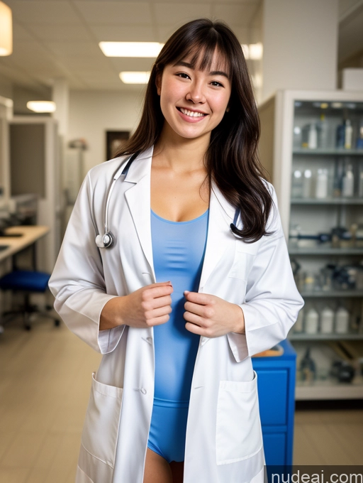 related ai porn images free for Vietnamese Athlete Busty Small Tits Small Ass Perfect Body Fairer Skin 18 Happy Laughing Black Hair Bangs Front View Nude Lab Coat Doctor